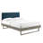 Bridgette Wood Platform Bed with Angular Frame-318441815-318389480