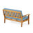 PEYTON LOVE SEAT + COFFEE TABLE