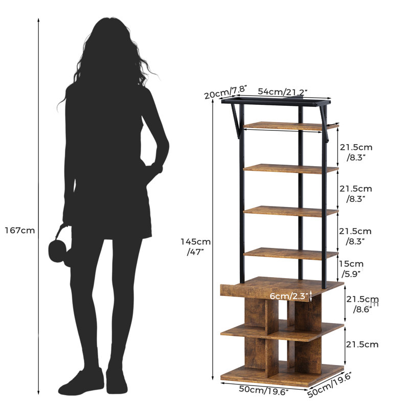 Solid Wood Freestanding 0 - Hook