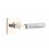 Polished Nickel/White Marble selected