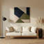 Hard Edge 98, art mural gris en métal-446662304