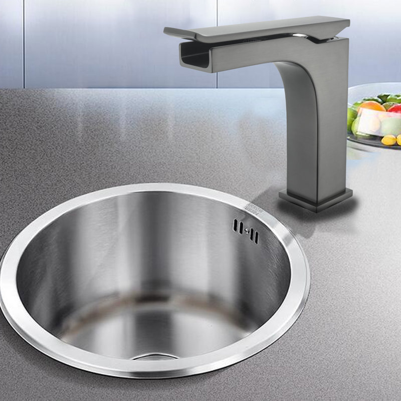 Bathroom Faucet, Brushed Nickel