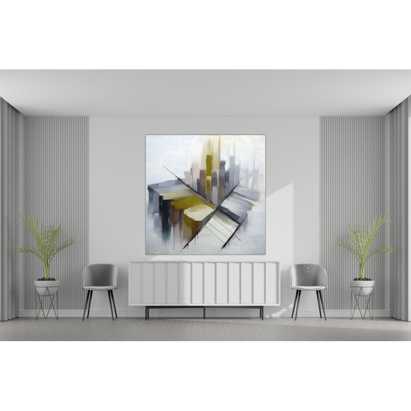 Urban Mirage, 30" H x 30" W