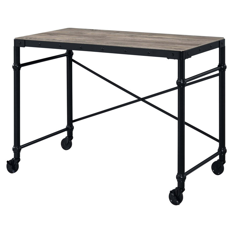 Bureau d'écriture avec roulettes