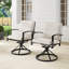Chaise de patio pivotante avec coussin Halles-1381035492