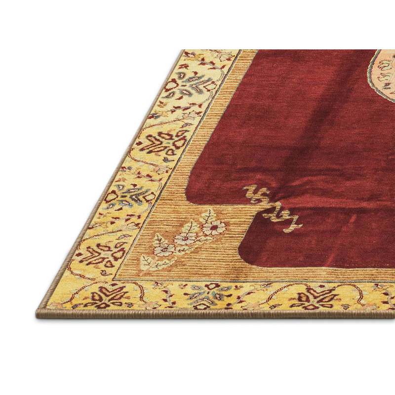 Abstract Indoor Rug, Rectangle 4' x 6'