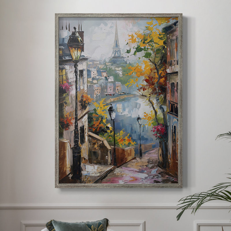 «LANDSCAPES Series CECXCIX», reproduction encadrée - bois massif, H 30 po x l 24 po