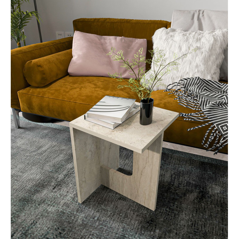 Table d'appoint carrée Novelty Base
