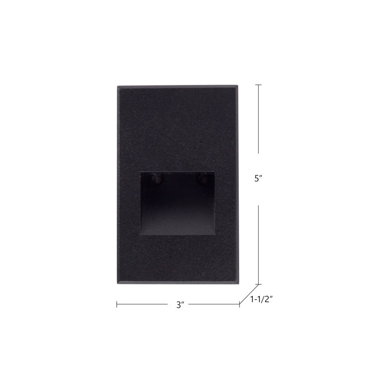 Sonic Integrated LED Step Light, Gray, 12V