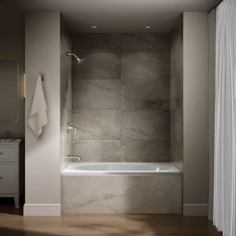 Baignoire de trempage Windward 60 "x 42", Blanc