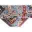 High-Quality Hand-Knotted Blue And Rust Area Rug
