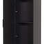 Armoire de rangement étroite de 70,87 po de hauteur avec 3 tablettes réglables pour le salon / cuisine / buanderie / chambre à coucher-1669072126
