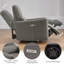 Fauteuil inclinable électrique pivotant rembourré-1730948475