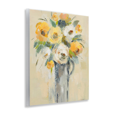 «Abstract Flowers in Jug», art mural par Silvia Vassileva