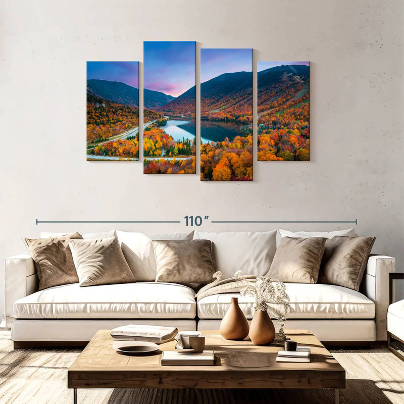 Alvord Autumn In New Hampshire, 48" H x 75" W