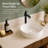 Waterfall Single Hole Single-Handle Vessel Bathroom Faucet.-107663628