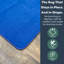 Bleu uni - petit rectangle
