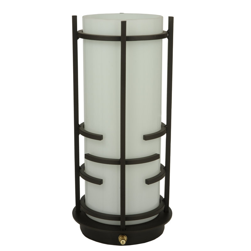 Revival Deco Metal Torchiere Lamp