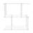 Clear Acrylic Bookshelf Modern Transparent Display Rack
