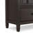 Connaught 46"W Solid Wood Traditional Tall Storage Cabinet with Glass Doors and Adjustable Shelves-204277432
