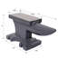 Enclume en fonte de 24 lb (11 kg), avec corne ronde simple et base stable, pour plier, façonner et tordre, gris