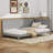 Wood Daybed/Sofa Bed With Armrest-108980340-108980341