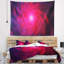 Tapisserie à spirales fractales en rose abstrait tourbillon-28495281