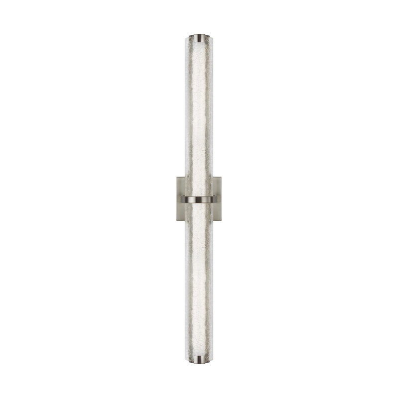 Alchamel Dimmable LED Vanity Light, Satin Nickel