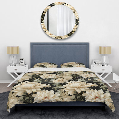 Ensemble de housse de couette Ethereal Rococo Flourish Victorian