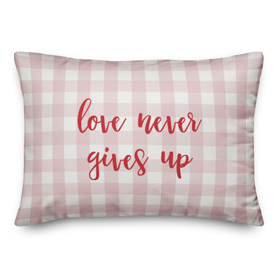  Coussin Love Love Gives Up