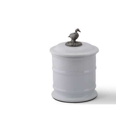 Morning Hunt Stoneware Jar