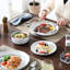 12-Piece Porcelain China Dinnerware Set - Service for 4-1911133628
