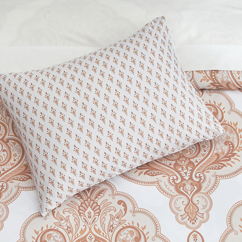 Dailynap Paisley Pattern Luxury Bedding Set, Full Duvet Cover + 2 Pillowcases