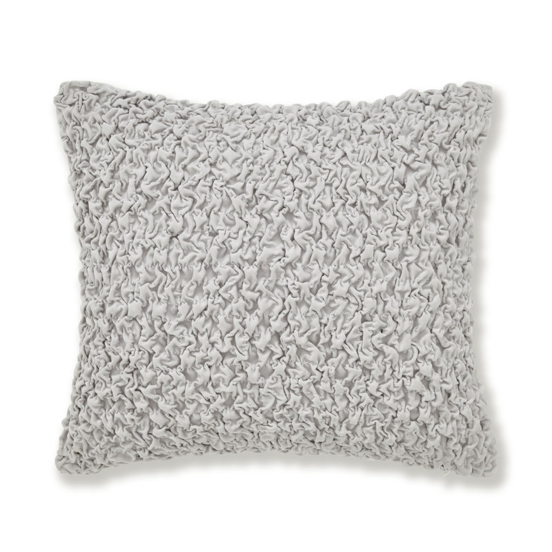Festival Cotton Cushion with Filling, Grey