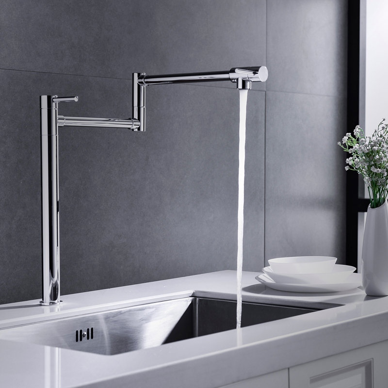 Fapully Kitchen Faucet, Chrome