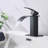 Waterfall Spout Bathroom Faucet,Single Handle Bathroom Vanity Sink Faucet-110712736