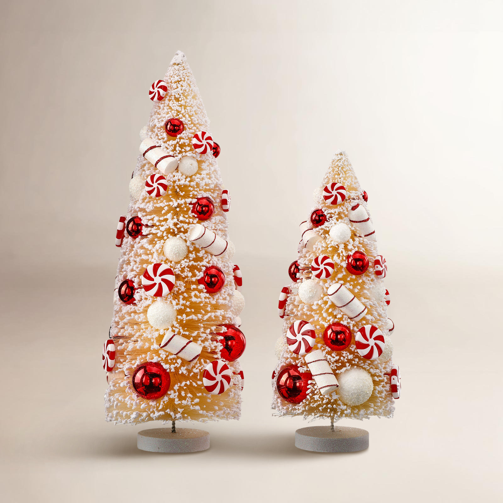 2-Piece Sugar and Spice Candy Tabletop Tree Set