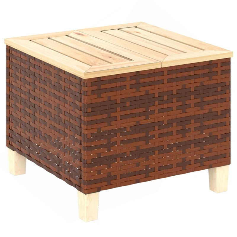 Petite table d'extérieur, table de bout, table d'appoint d'extérieur