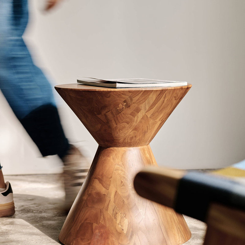 Solid Wood End Table, Coffee