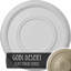 Endurathane Attica Ceiling Medallion, 18"OD x 4"ID x 5/8"P (Fits Canopies up to 5"), Hand-Painted Athenian Green Finish-27784372