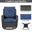 Fauteuils d'appoint en rotin avec coussins Bonia-39751553-39751554