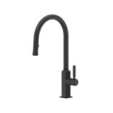 Apothecary Pull-Down Kitchen Faucet With C-Spout