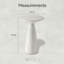  Pedestal Small Drink Round Martini Table for Living Rooms or Bedrooms-489182963