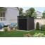 Suncast 86.5 in. W x 87.5 in. D Resin Storage Shed with Reinforced Floor, Made in the USA-111567979