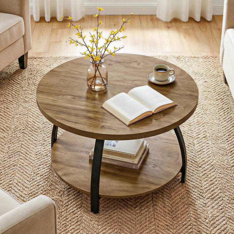Table de bureau ronde 31,5 po