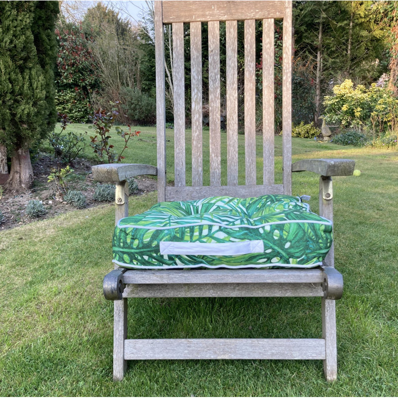 Wharden Indoor / Outdoor Floral Square Floor Cushion