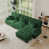 Chenille verte