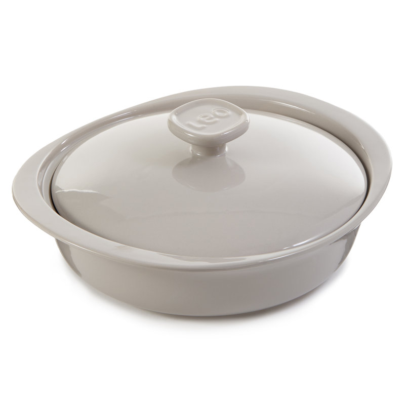 BergHOFF Balance Stone Casserole 9.5", 2.4qt. With Stone Cover