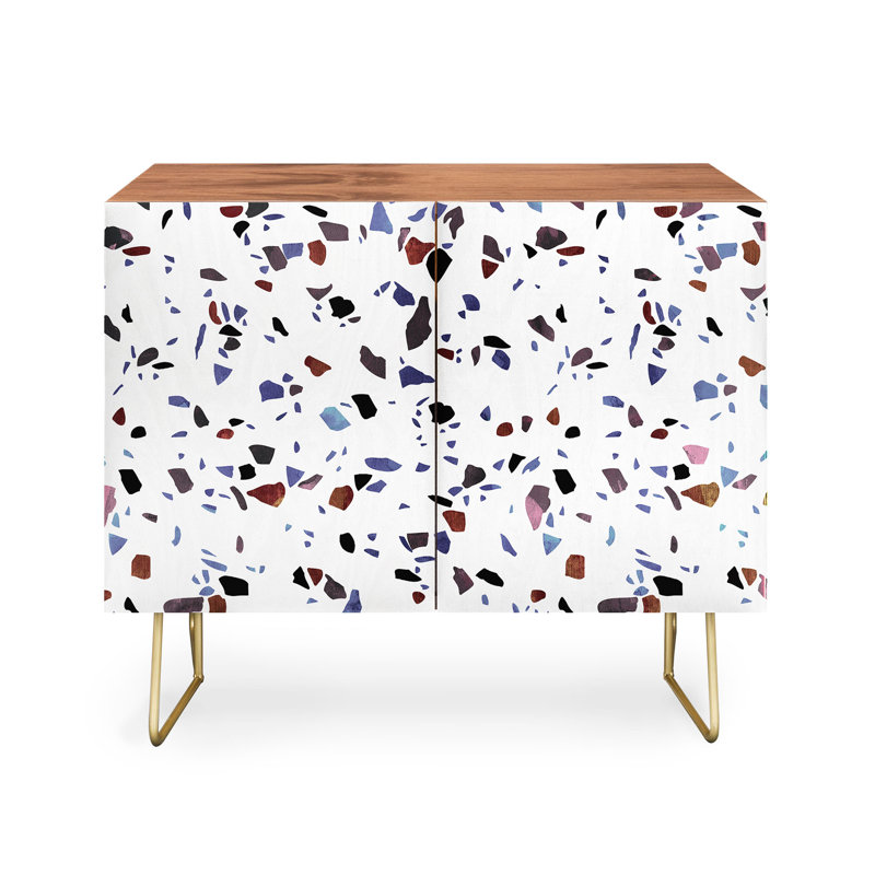 Crédence Emanuela Carratoni Autumnal Terrazzo, Brun