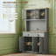 Armoire de cuisine autoportante de 71 po de hauteur